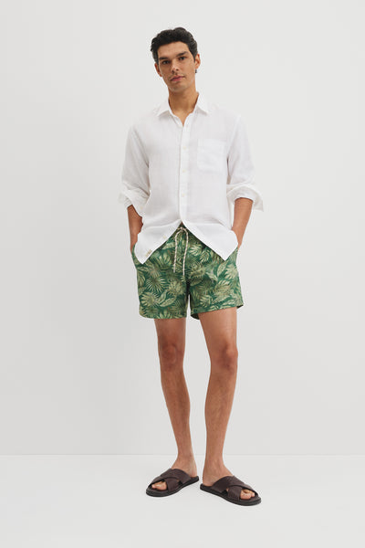 Rainforest Print Swim Short