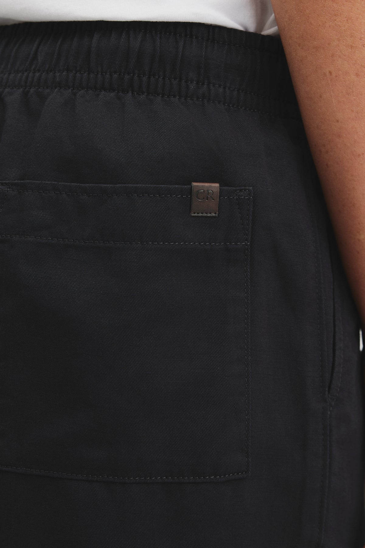 Wide Leg Cotton Linen Blend Pant