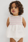 Australian Cotton Sleeveless Crochet Set