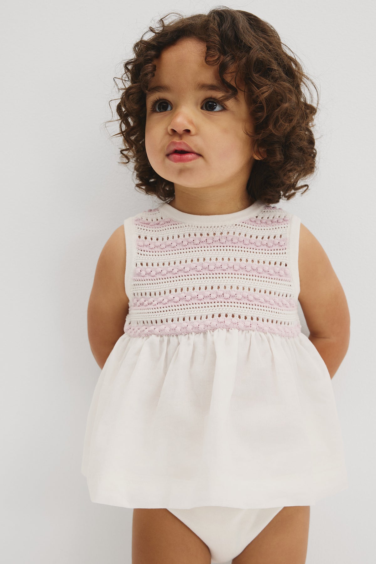 Australian Cotton Sleeveless Crochet Set