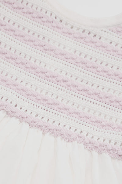 Australian Cotton Sleeveless Crochet Set