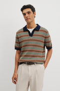Ac Jacquard Knit Polo