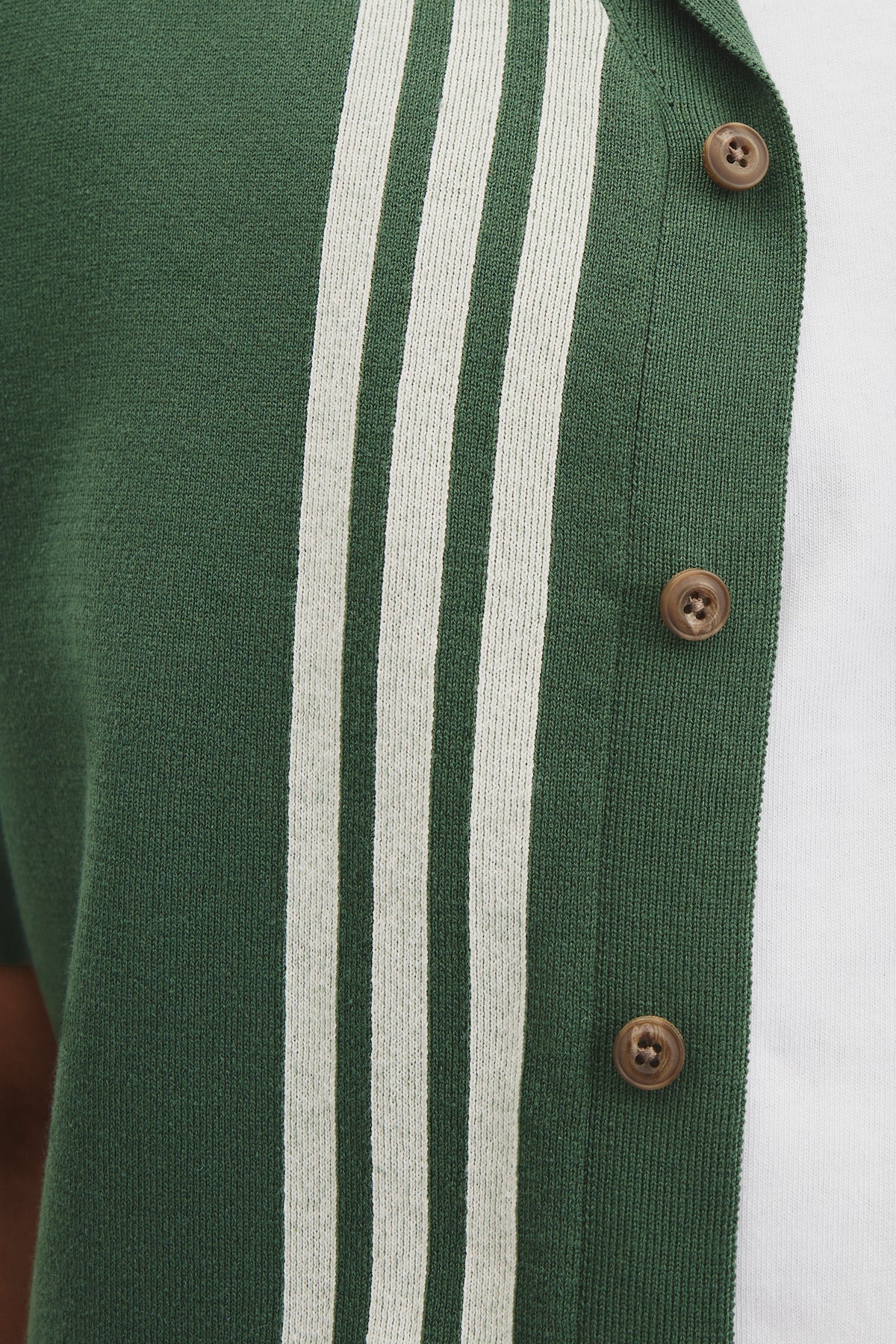 Australian Cotton Textured Panel Knit Shirt