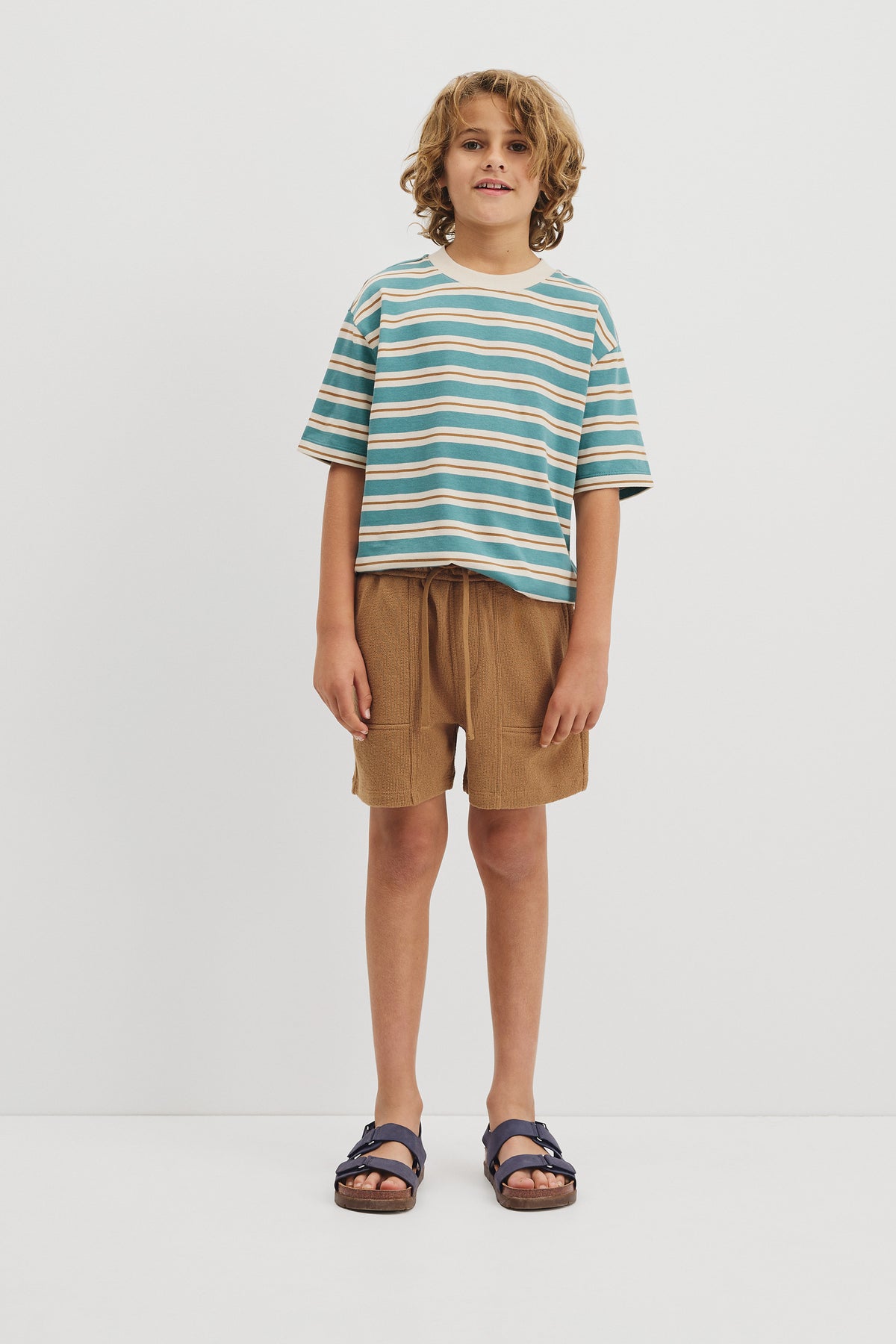 Relaxed Stripe Short Sleeve T-Shirt
