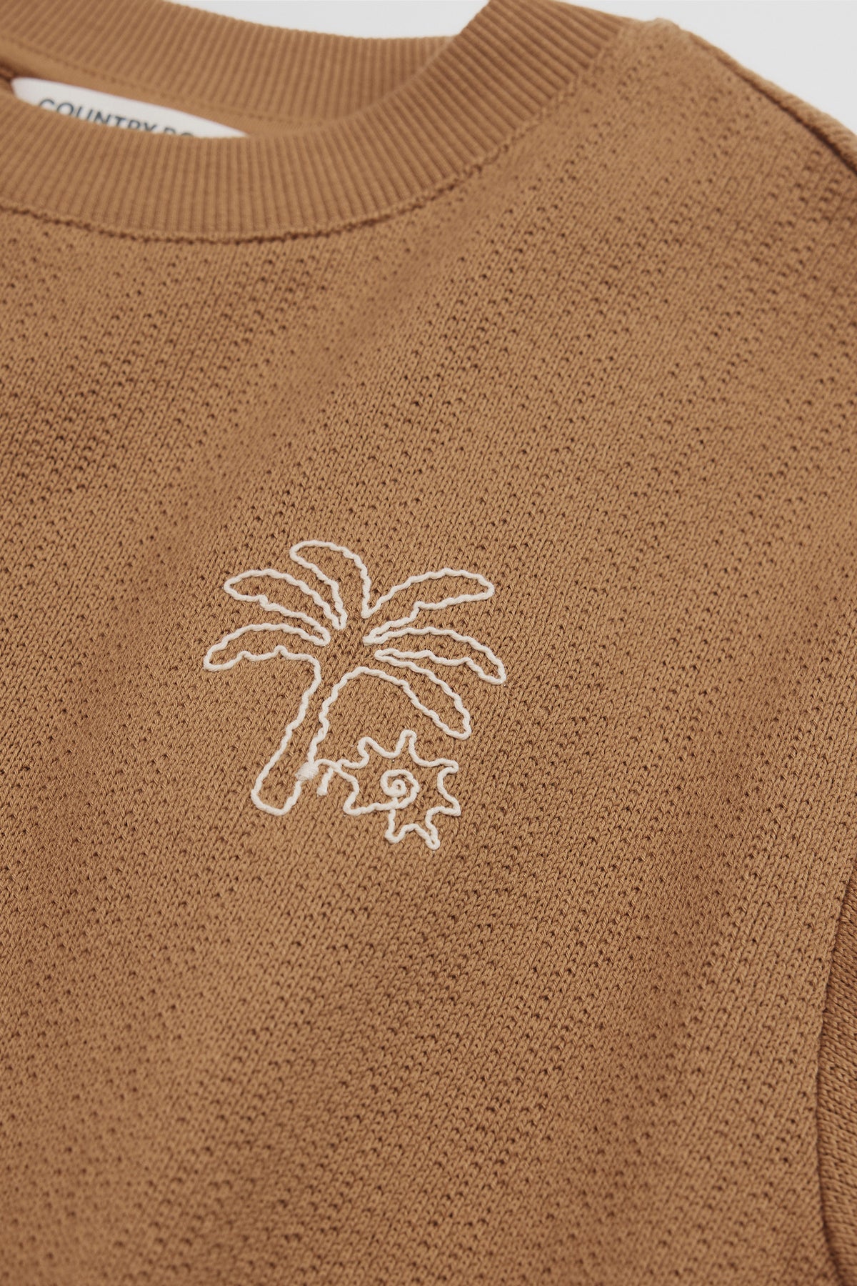 Short Sleeve Textured Palm T-Shirt