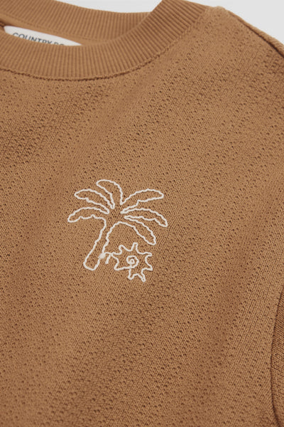 Short Sleeve Textured Palm T-Shirt