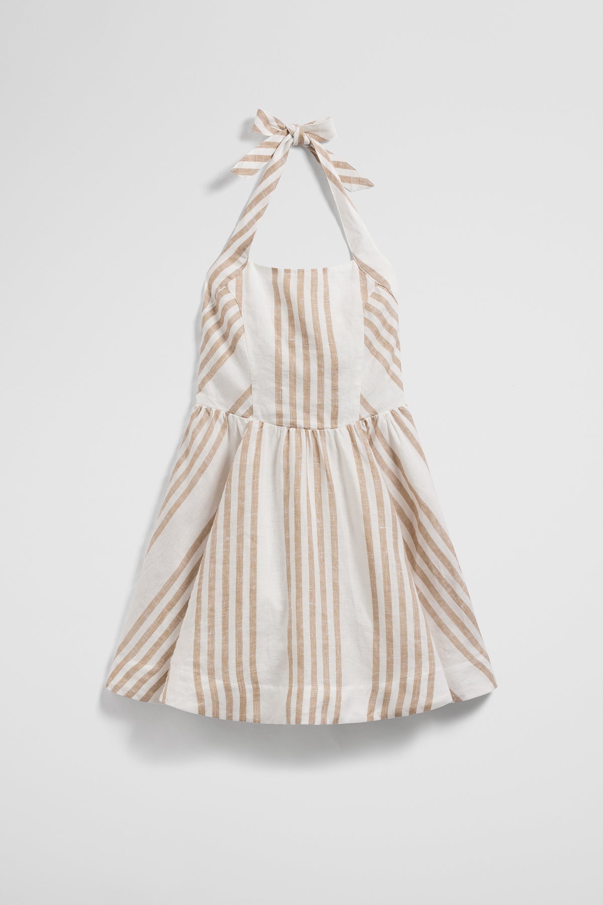 Sleeveless Halter Dress