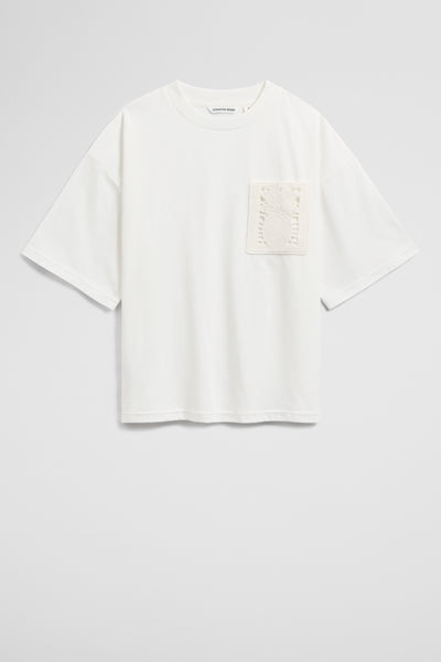 Short Sleeve Crochet Pocket T-Shirt