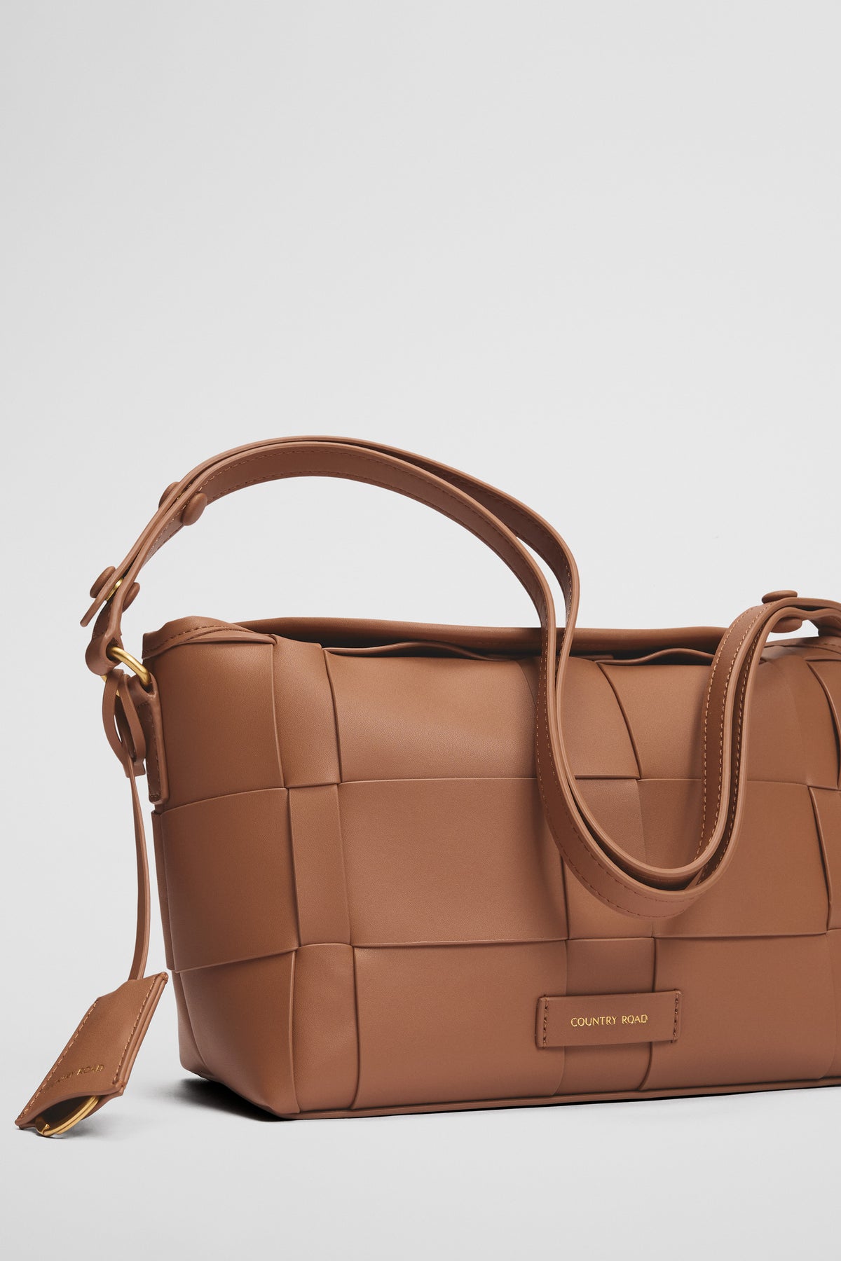 Clover Woven Crossbody