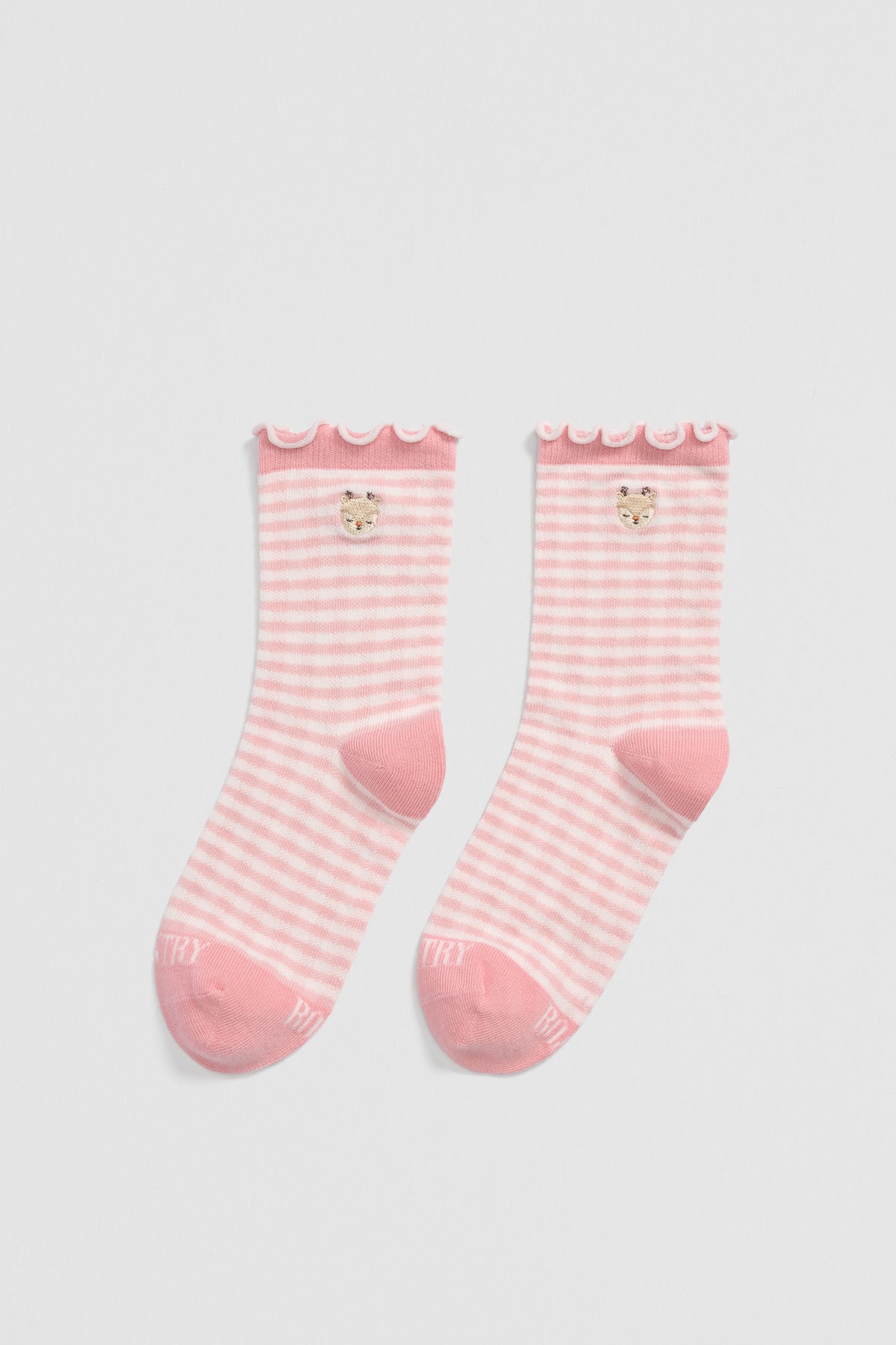 Reindeer Christmas Socks