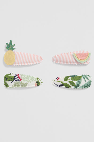 Tropical Clip Pack of 4