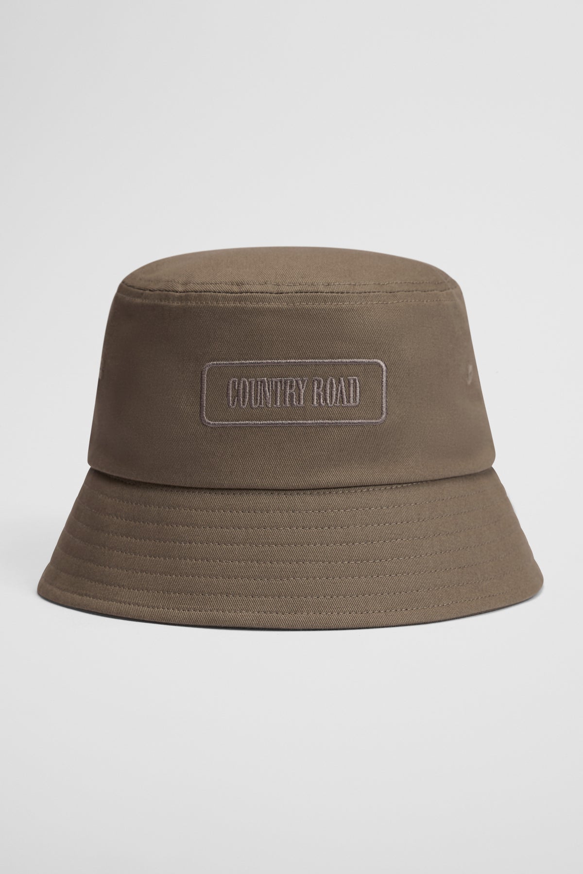 Australian Cotton Badge Logo Bucket Hat