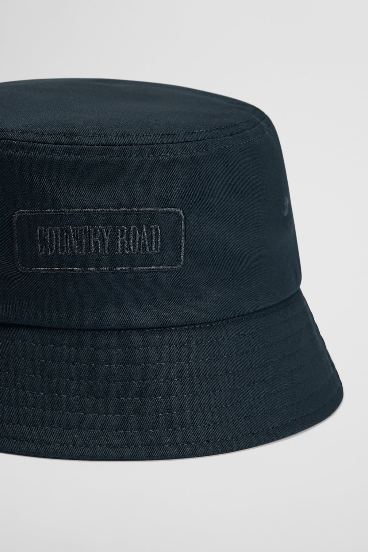 Australian Cotton Badge Logo Bucket Hat