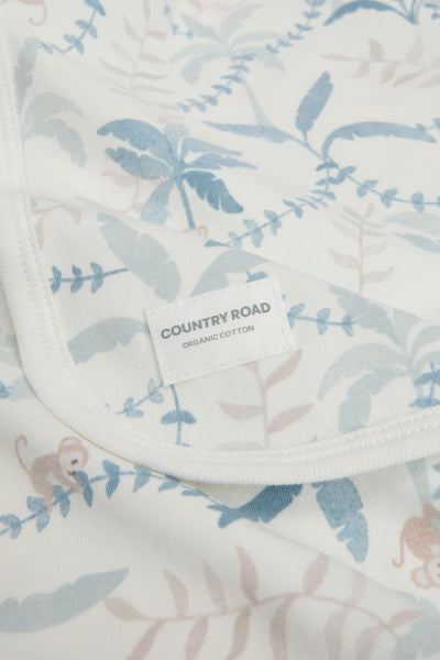 Organically Grown Cotton Jersey Swaddle