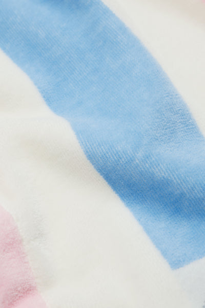 Stripe Swim Poncho