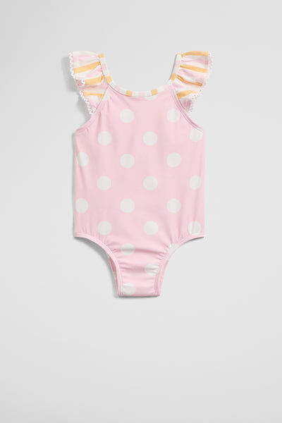 Sleeveless Frill Swimsuit