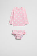 Long Sleeve Rash Vest & Brief Set