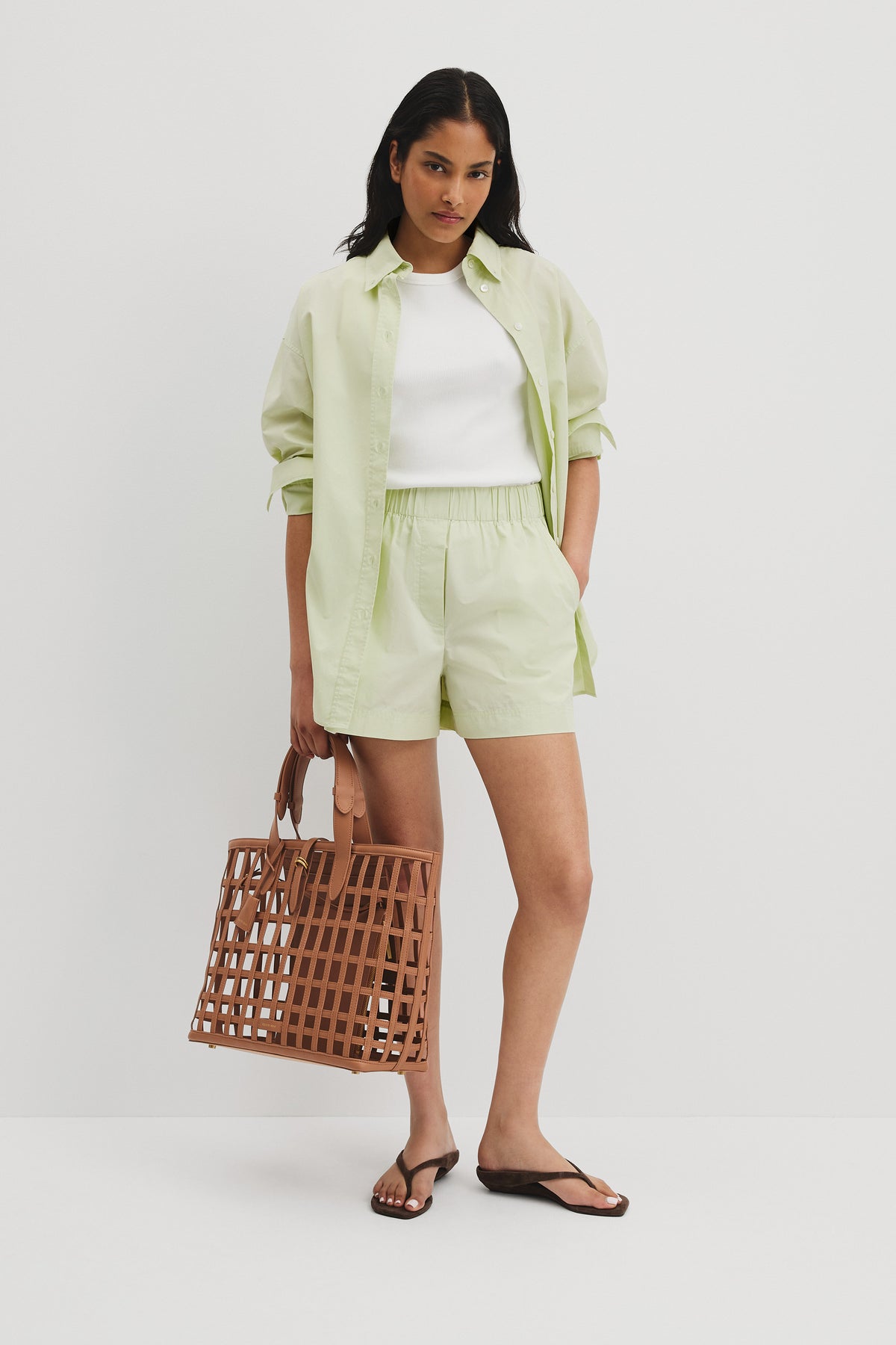 Poplin Short
