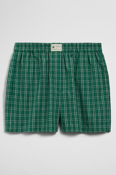 Organically Grown Cotton Check Boxer Short