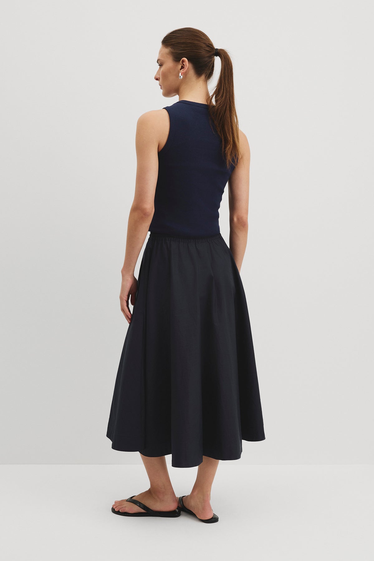 Parachute Midi Skirt