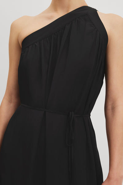 One Shoulder Maxi Dress