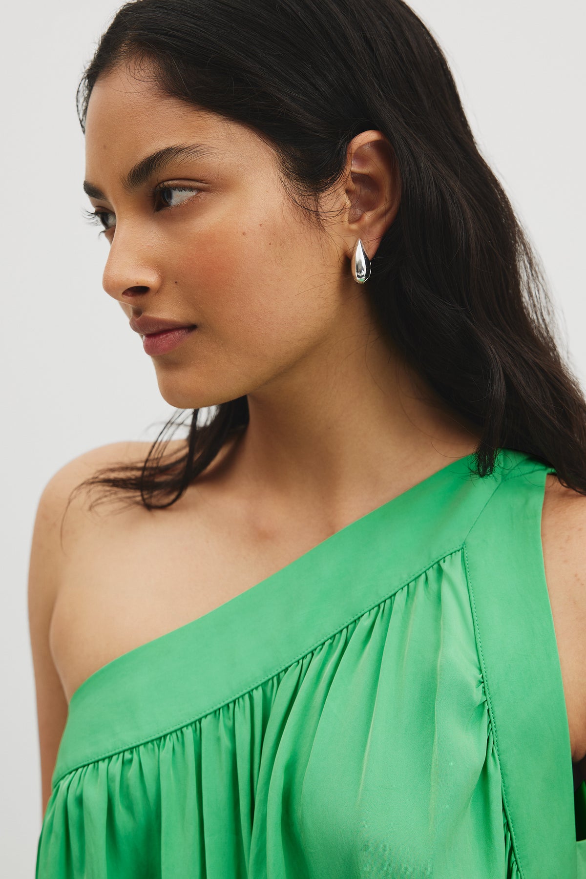One Shoulder Maxi Dress