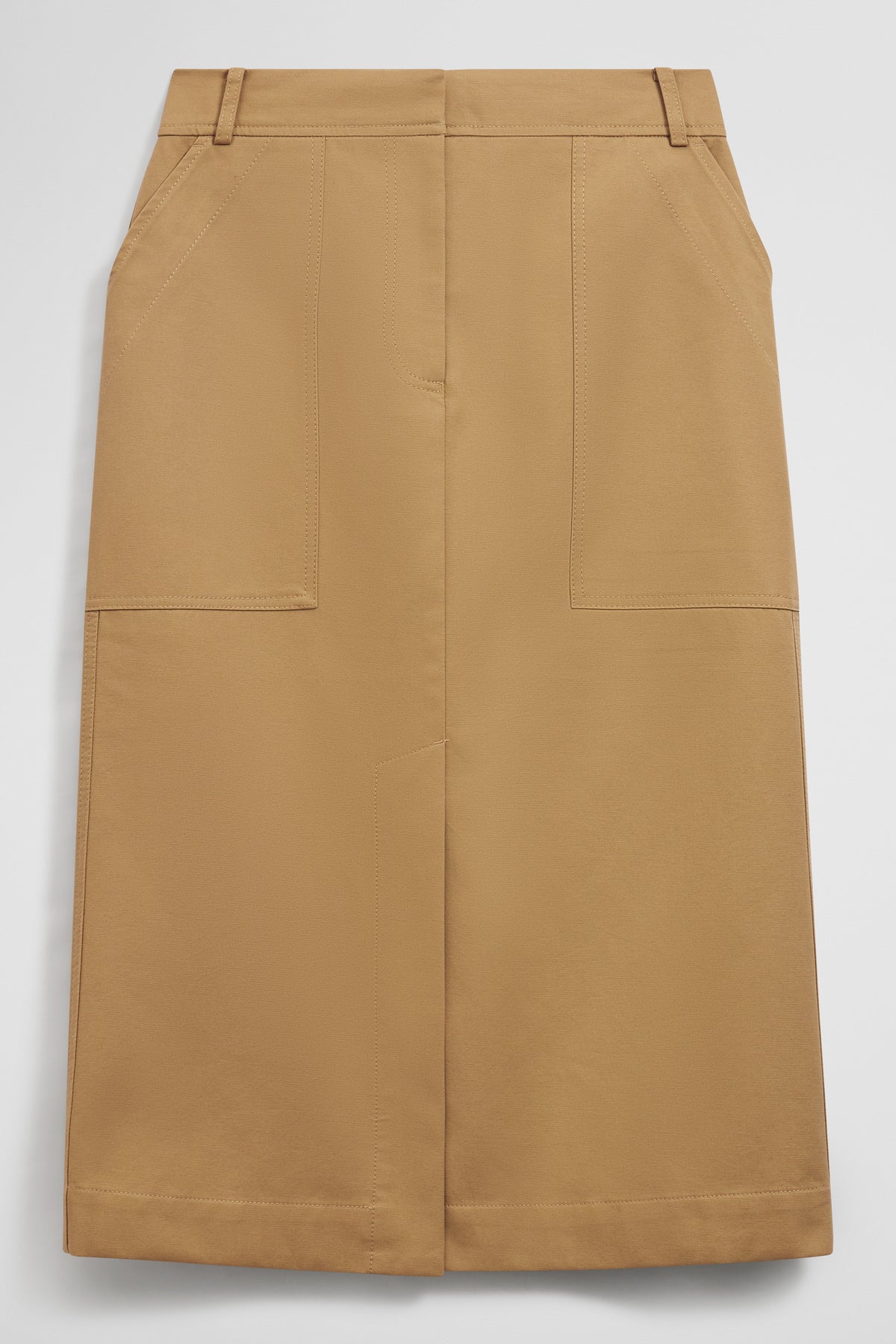 Utility Pencil Midi Skirt