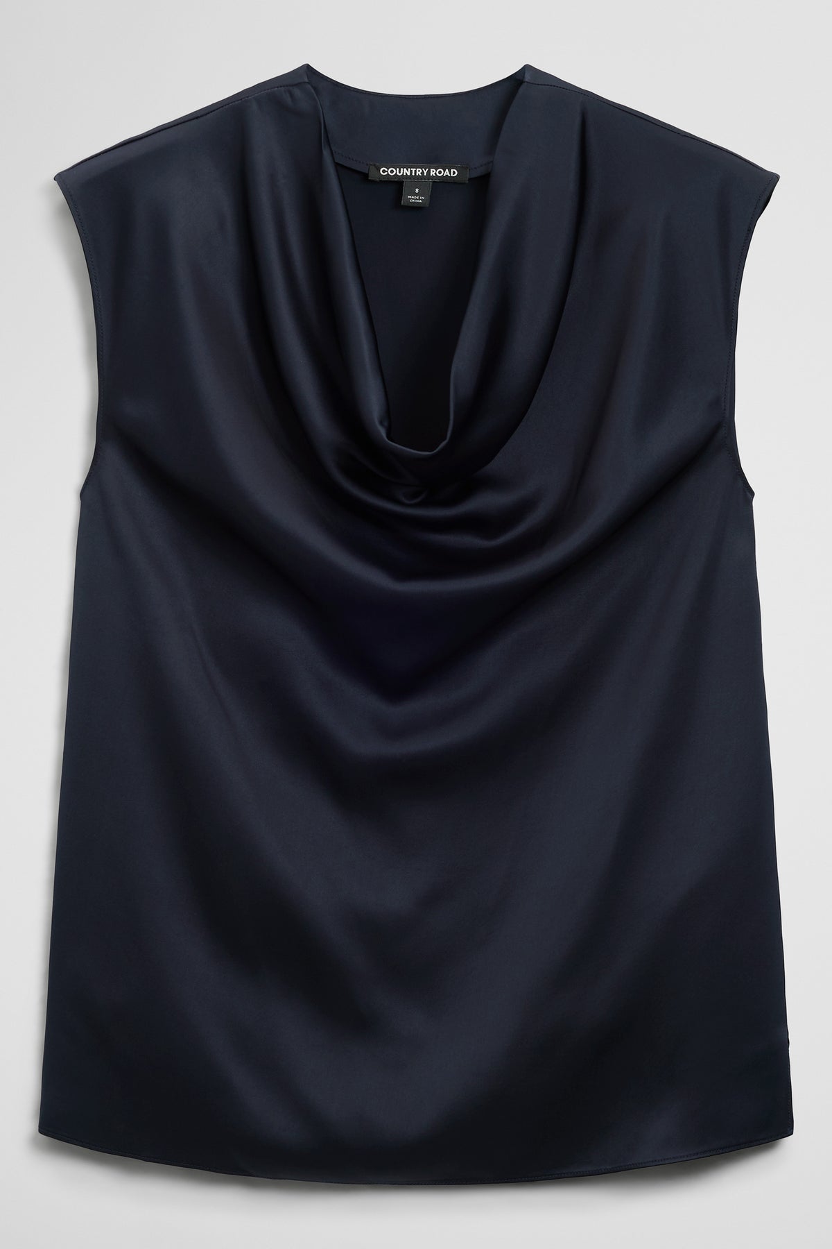 Drape Neck Blouse