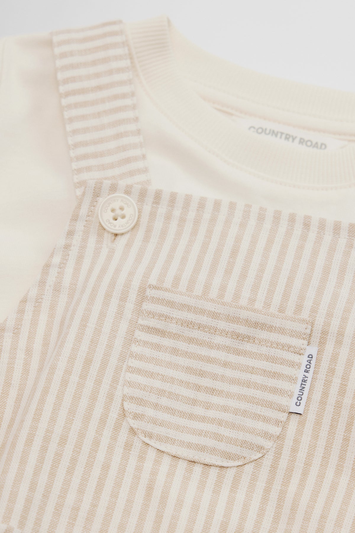 Linen Cotton Overall Set