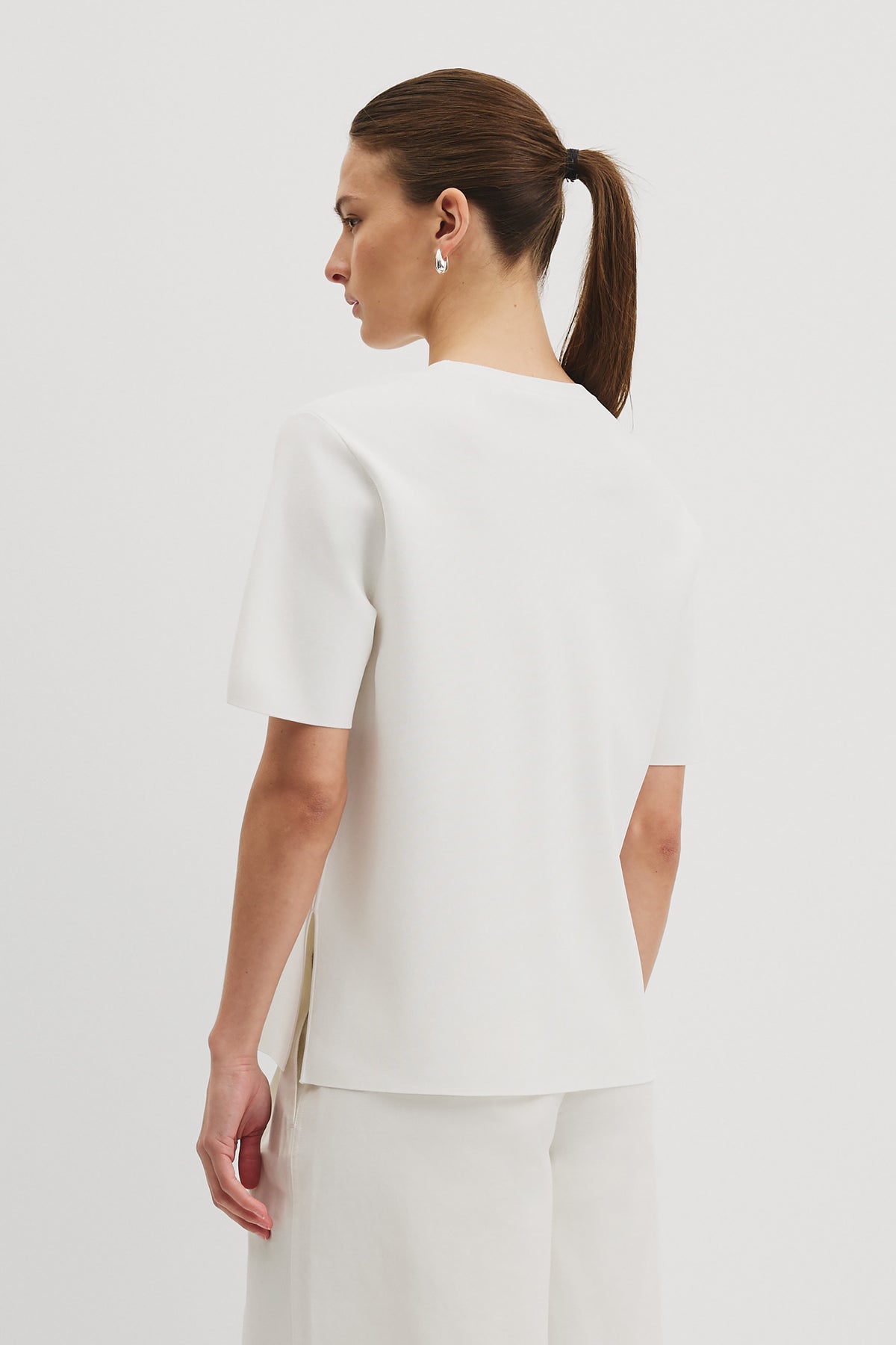 Compact Knit T-Shirt