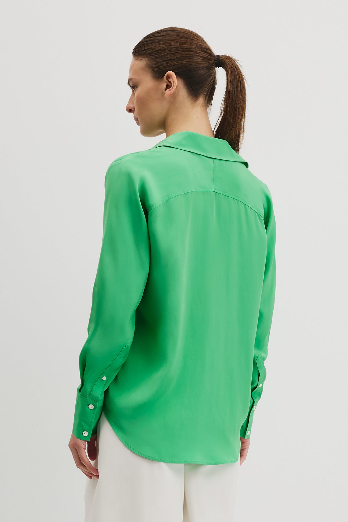 Long Sleeve Fluid Shirt