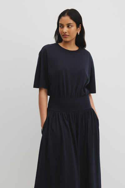 Jersey Midi Dress