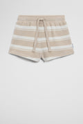 Australian Cotton Stripe Terry Short