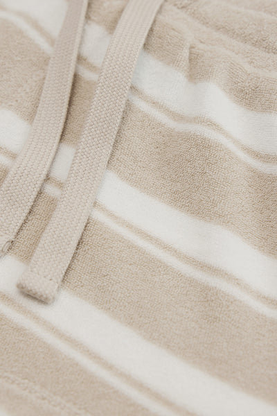 Australian Cotton Stripe Terry Short