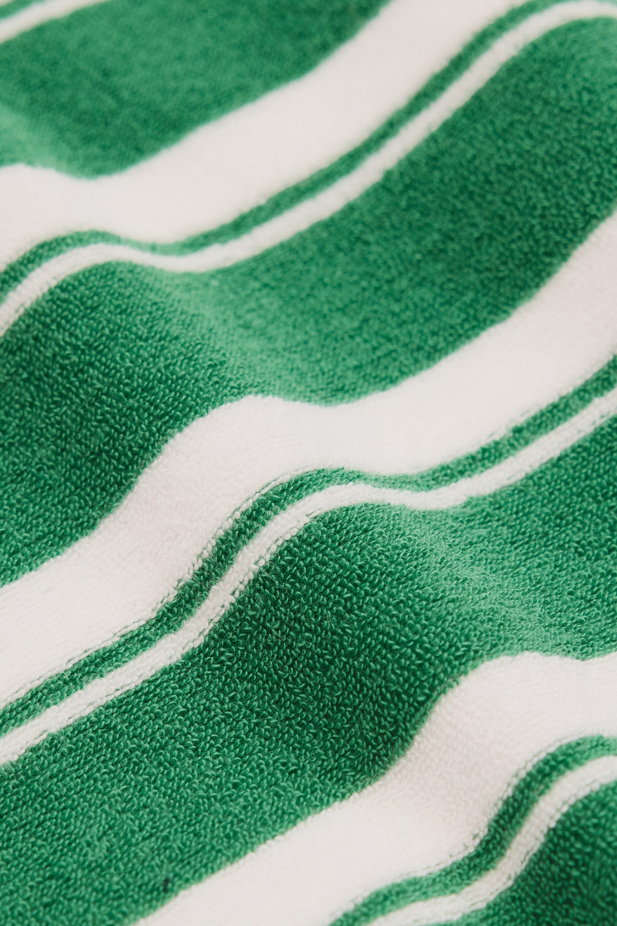 Relaxed Stripe Terry T-Shirt