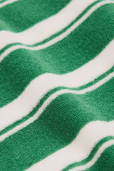 Relaxed Stripe Terry T-Shirt