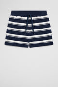 Australian Cotton Stripe Terry Short