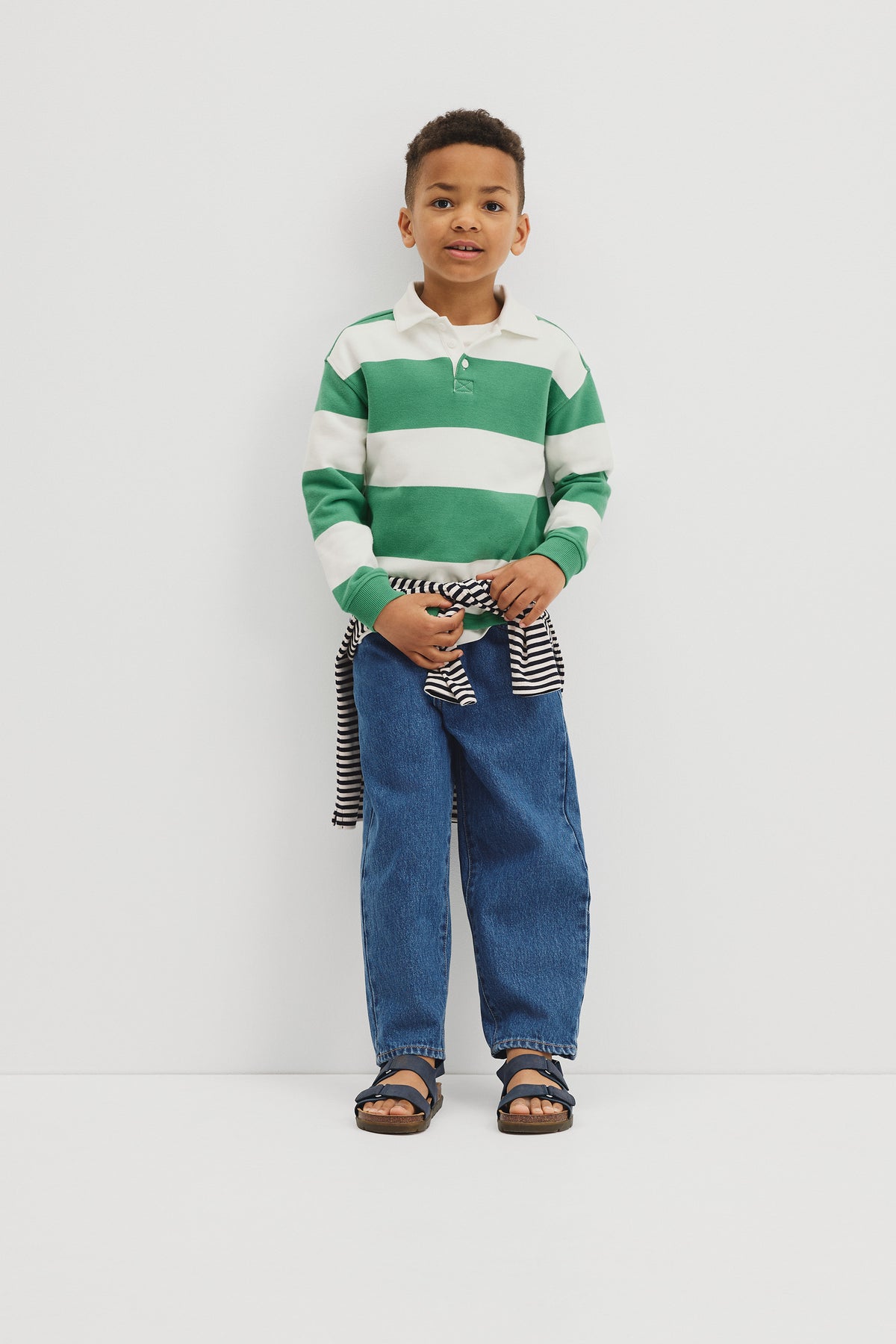 Long Sleeve Stripe Rugby