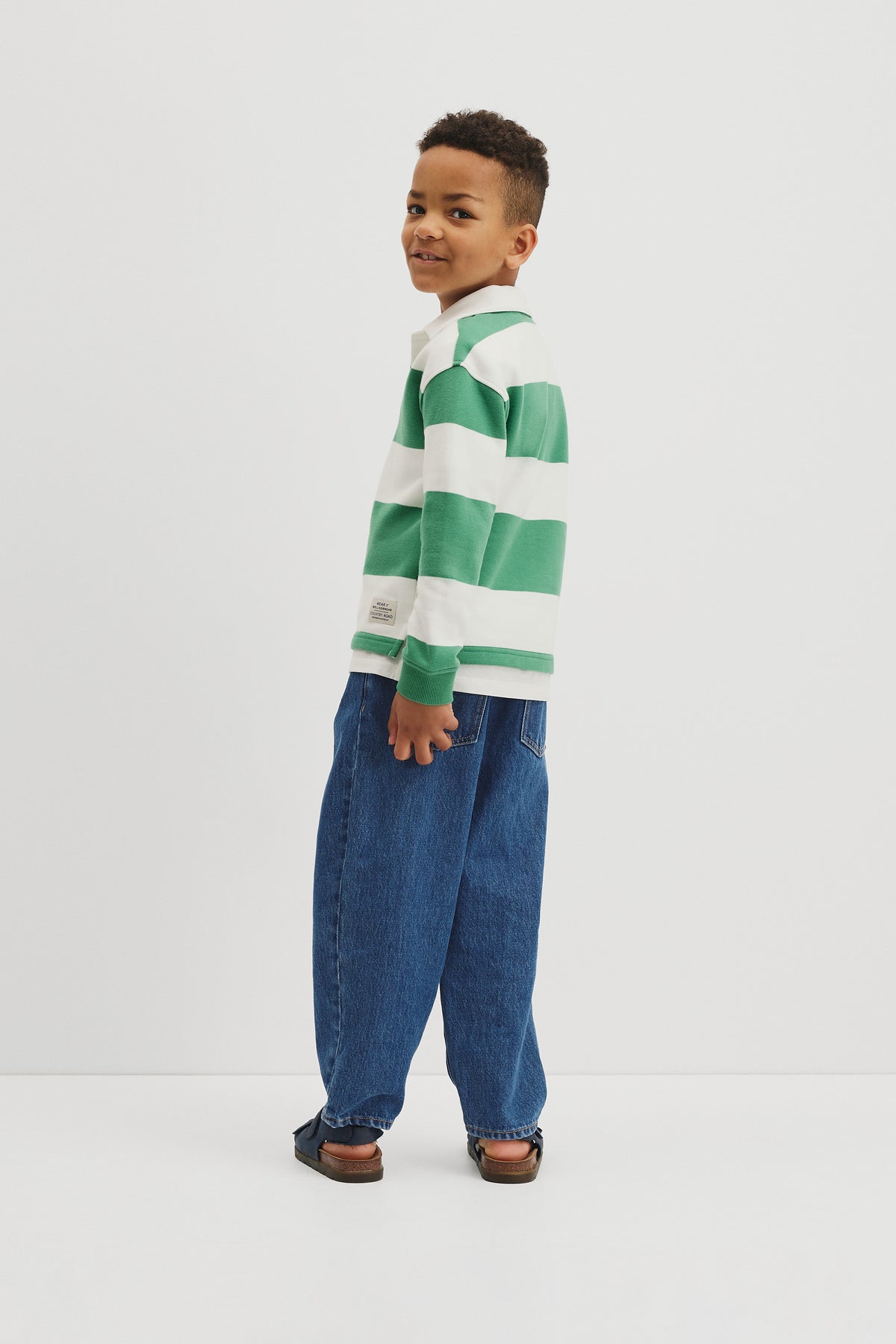 Long Sleeve Stripe Rugby