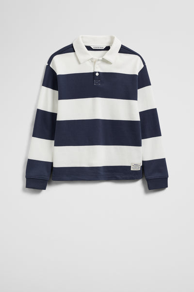 Long Sleeve Stripe Rugby
