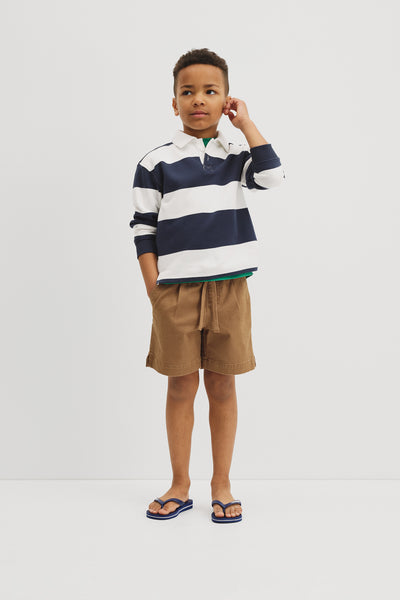 Long Sleeve Stripe Rugby