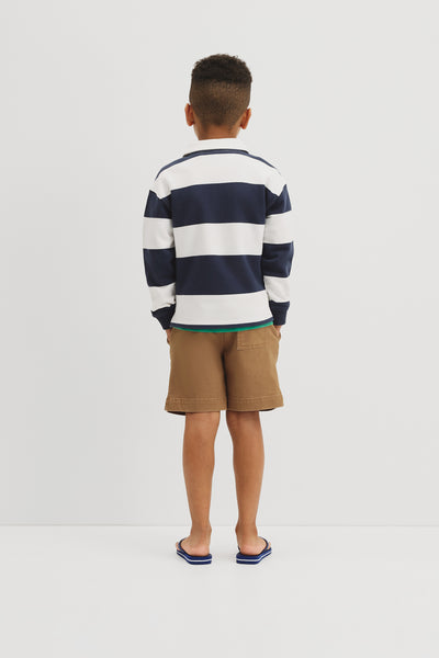 Long Sleeve Stripe Rugby
