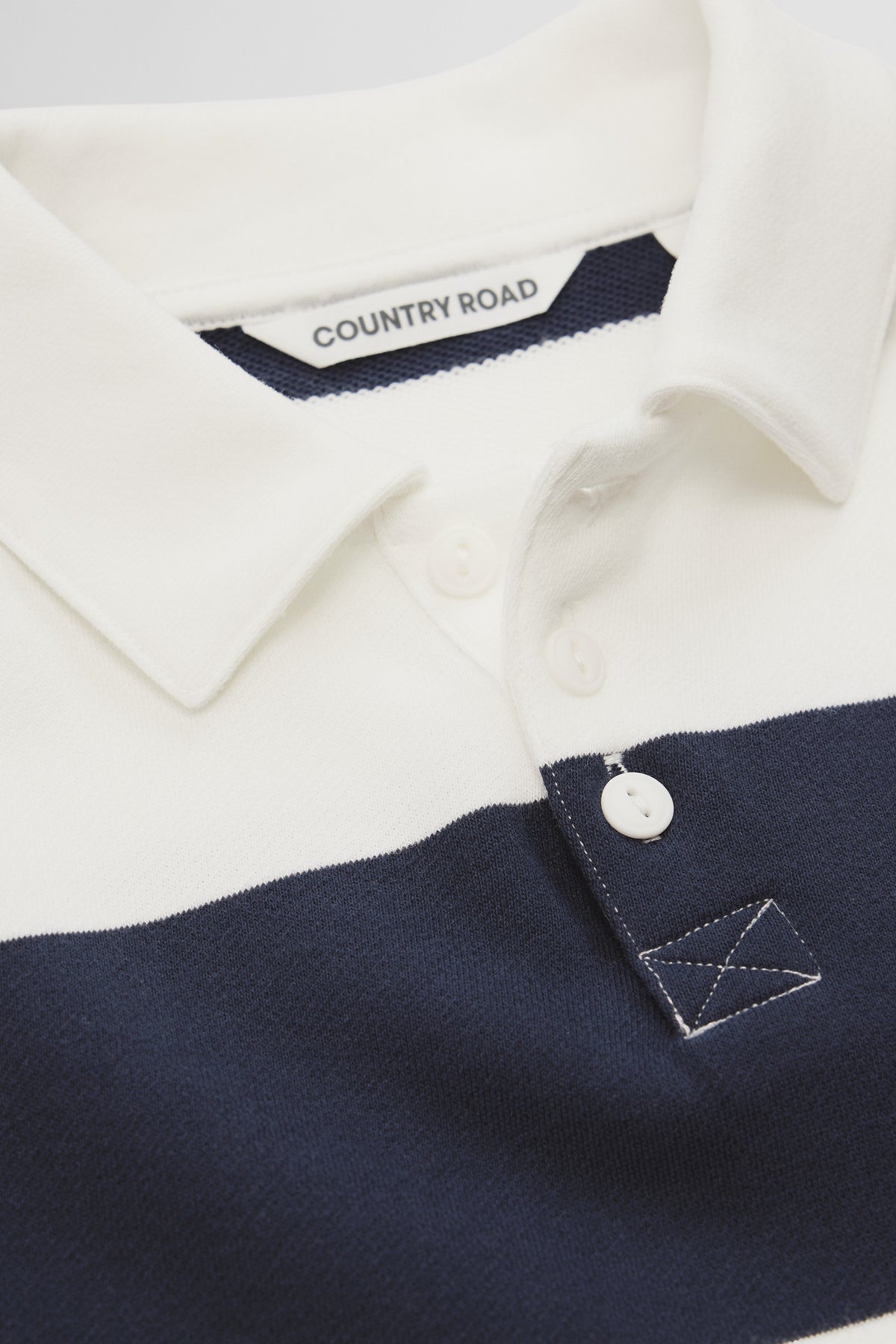 Long Sleeve Stripe Rugby