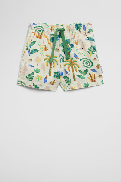Pull On Print Short