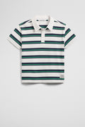 Short Sleeve Stripe Rugby