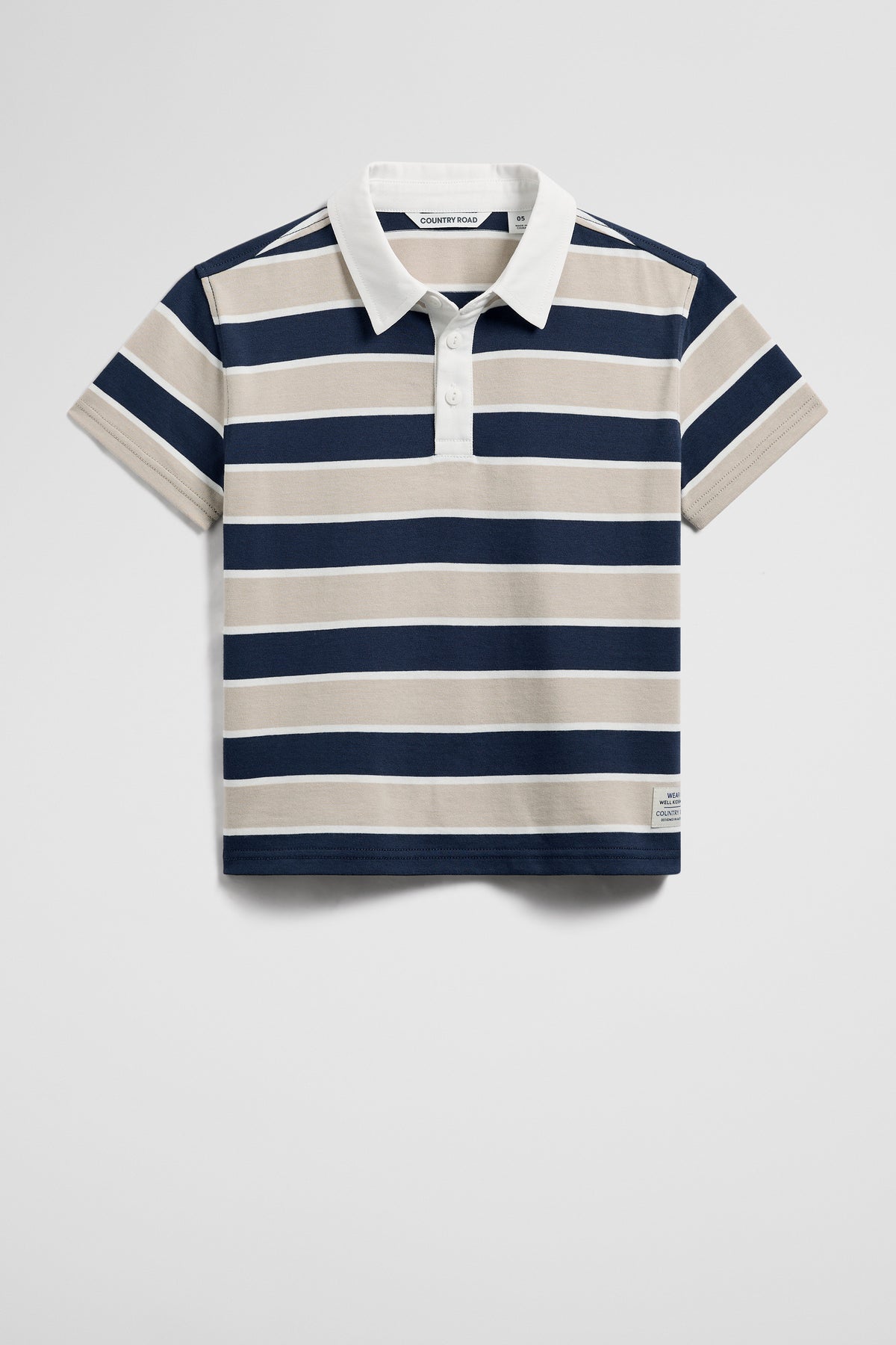 Short Sleeve Stripe Rugby