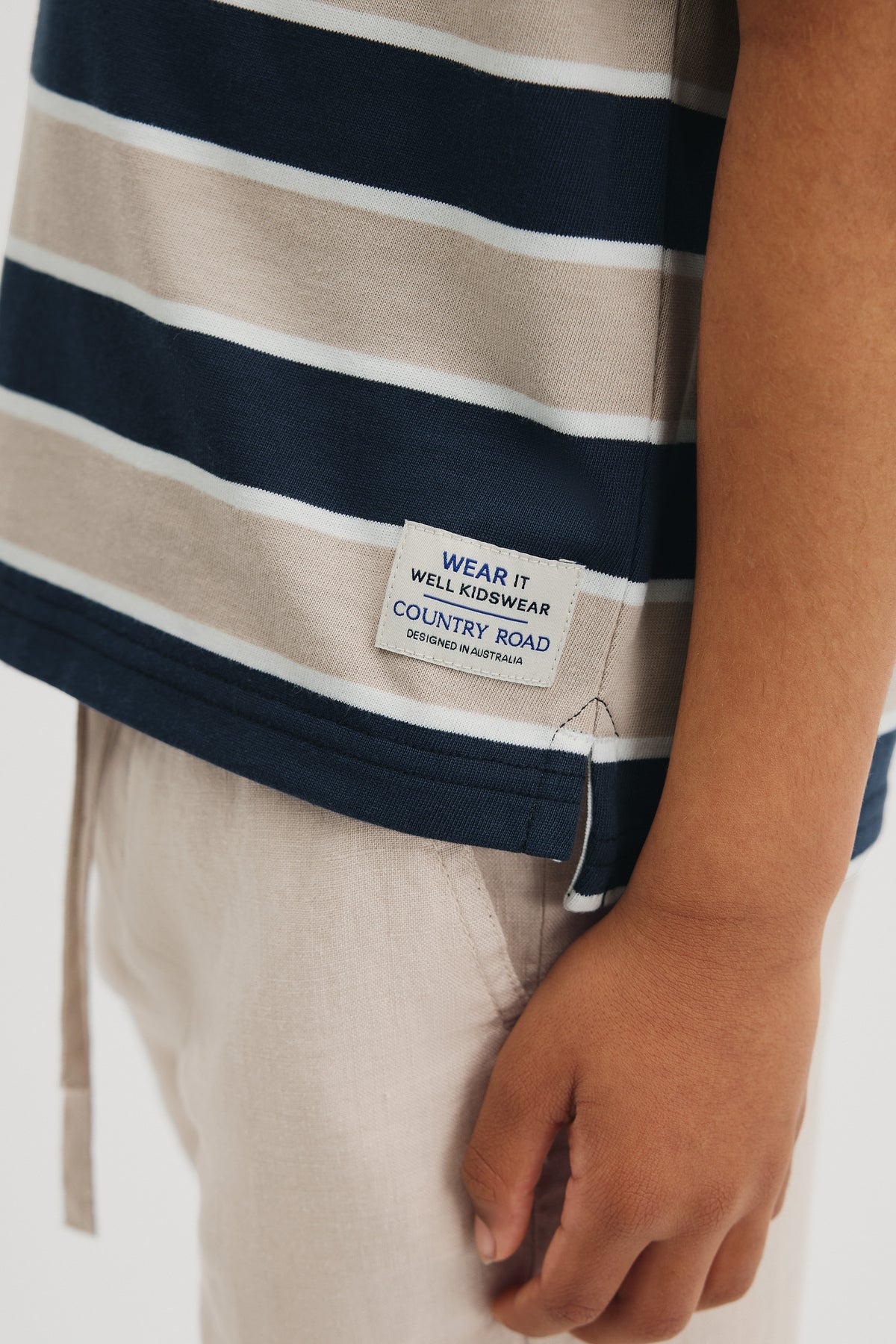 Short Sleeve Stripe Rugby