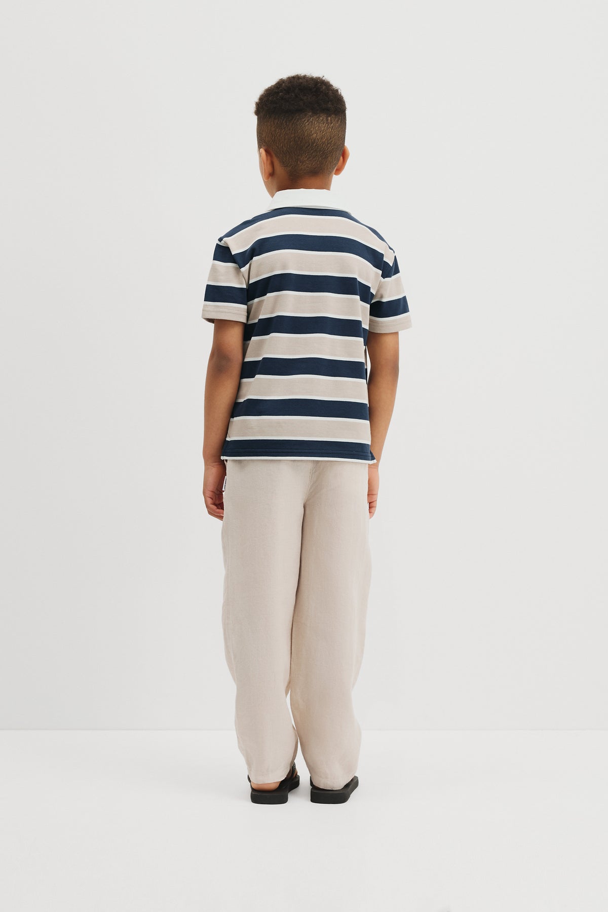 Short Sleeve Stripe Rugby