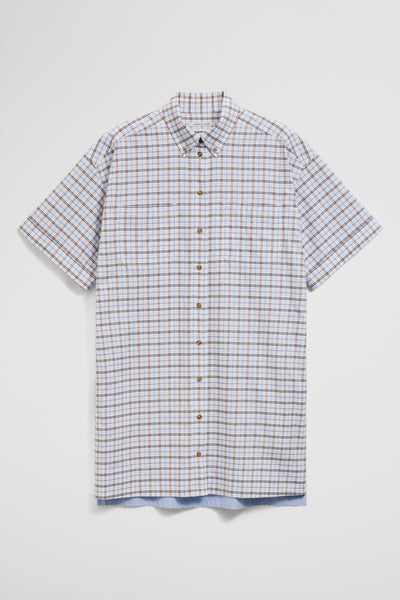 Short Sleeve Oxford Shirt Dress
