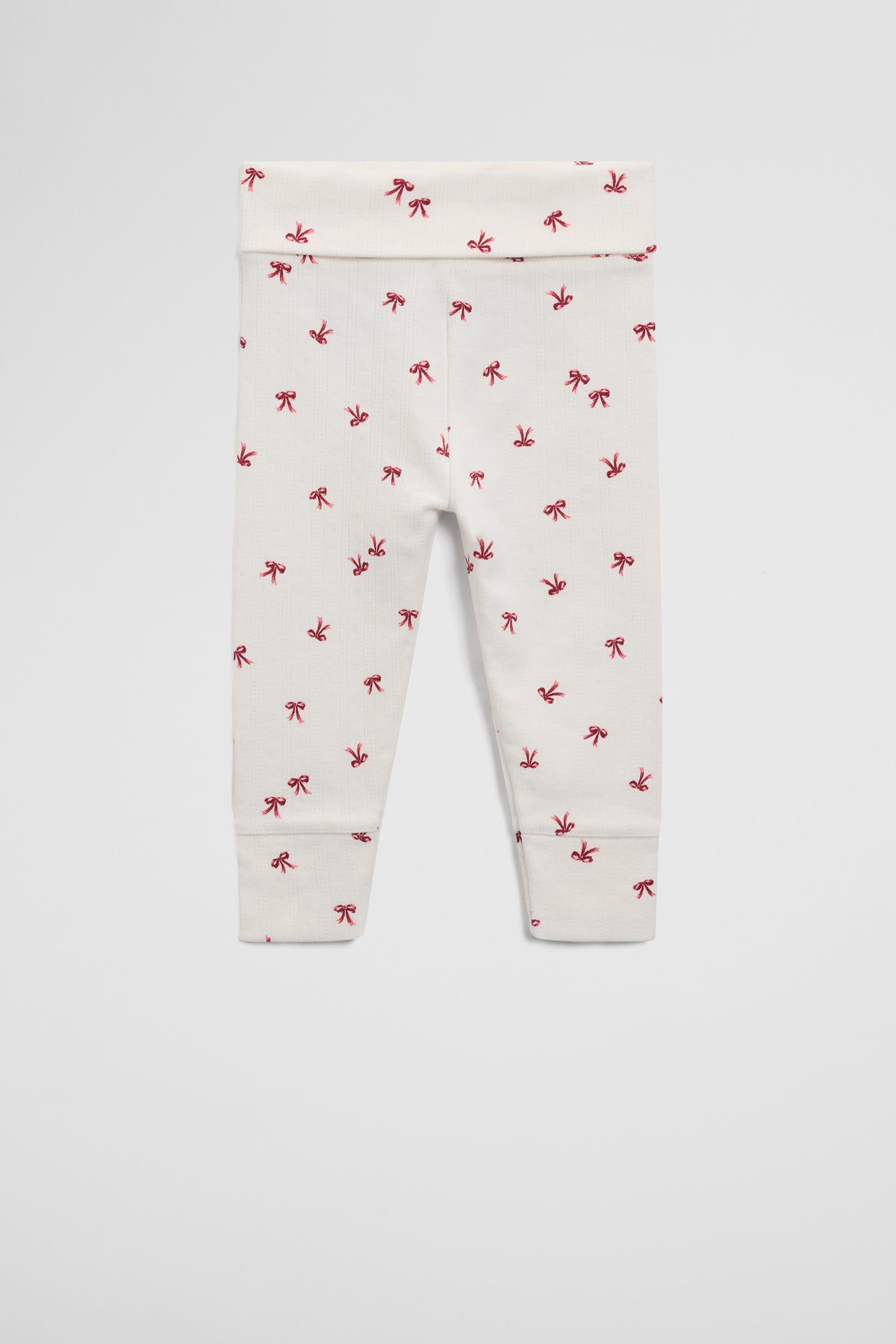 Fold Over Pointelle Pant